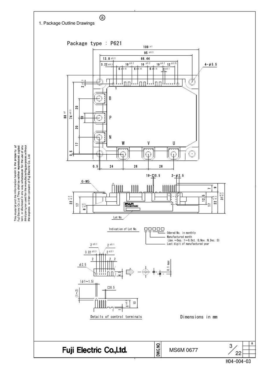 6MBP150RTJ060 Fuji Electric Intelligent Power Modules (IPM)
