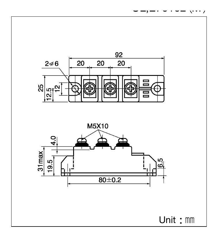 DD55F80, SanRex, Power Transistor Module
