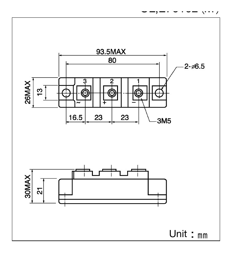 FDS100BA60, SanRex, Power Transistor Module