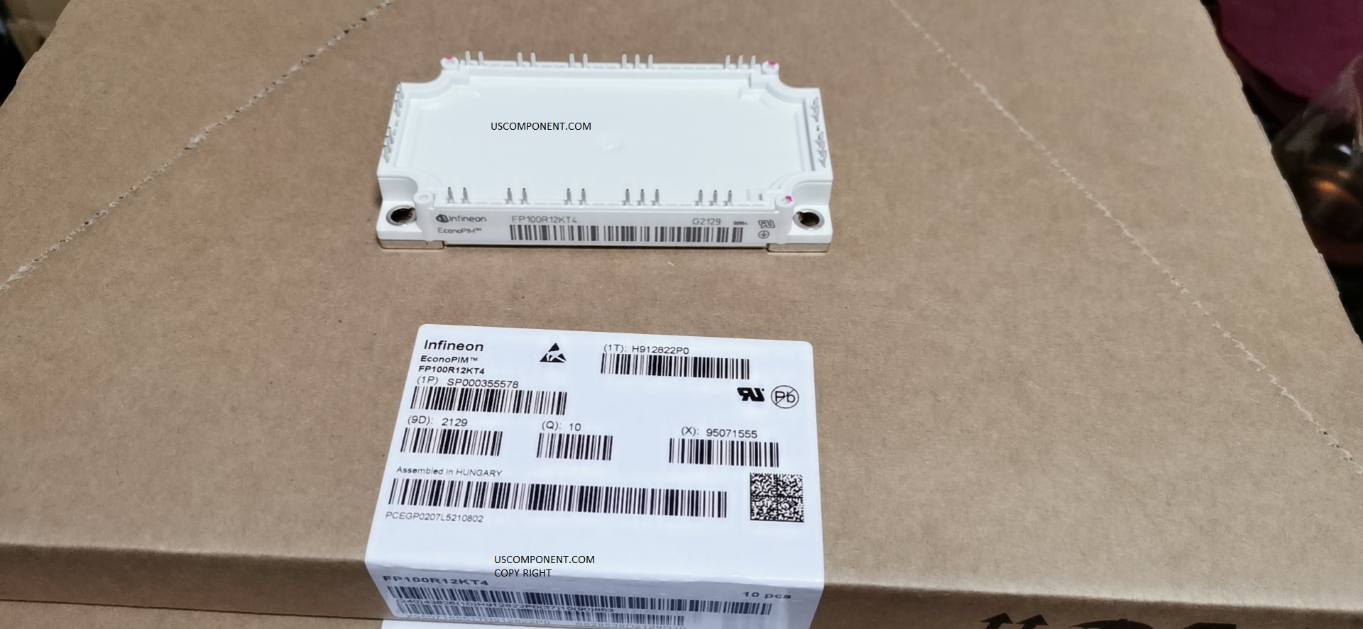 FP100R12KT4, Eupec Infineon power module