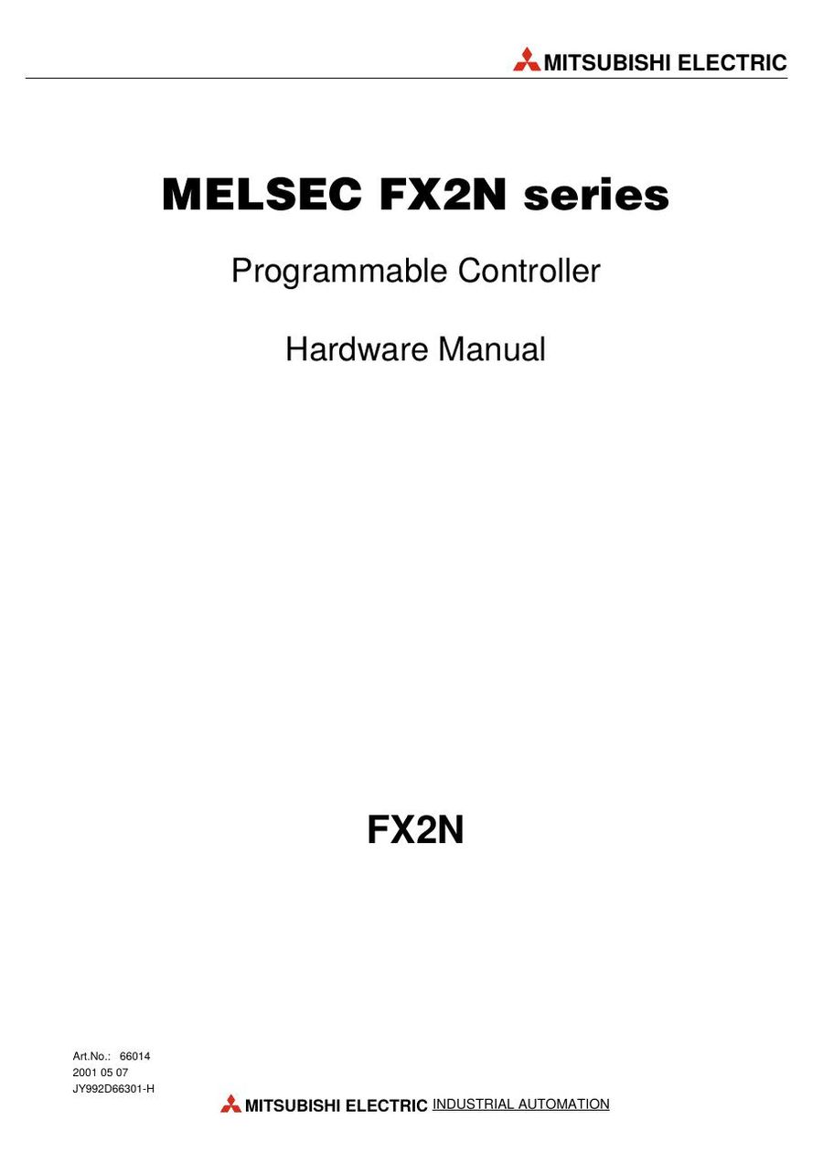 FX2N-64MT, MITSUBISHI, FX2N Series Programmable Controller