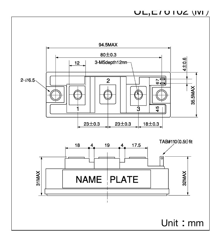 GAE100BA60 SanRex Power Transistor Module