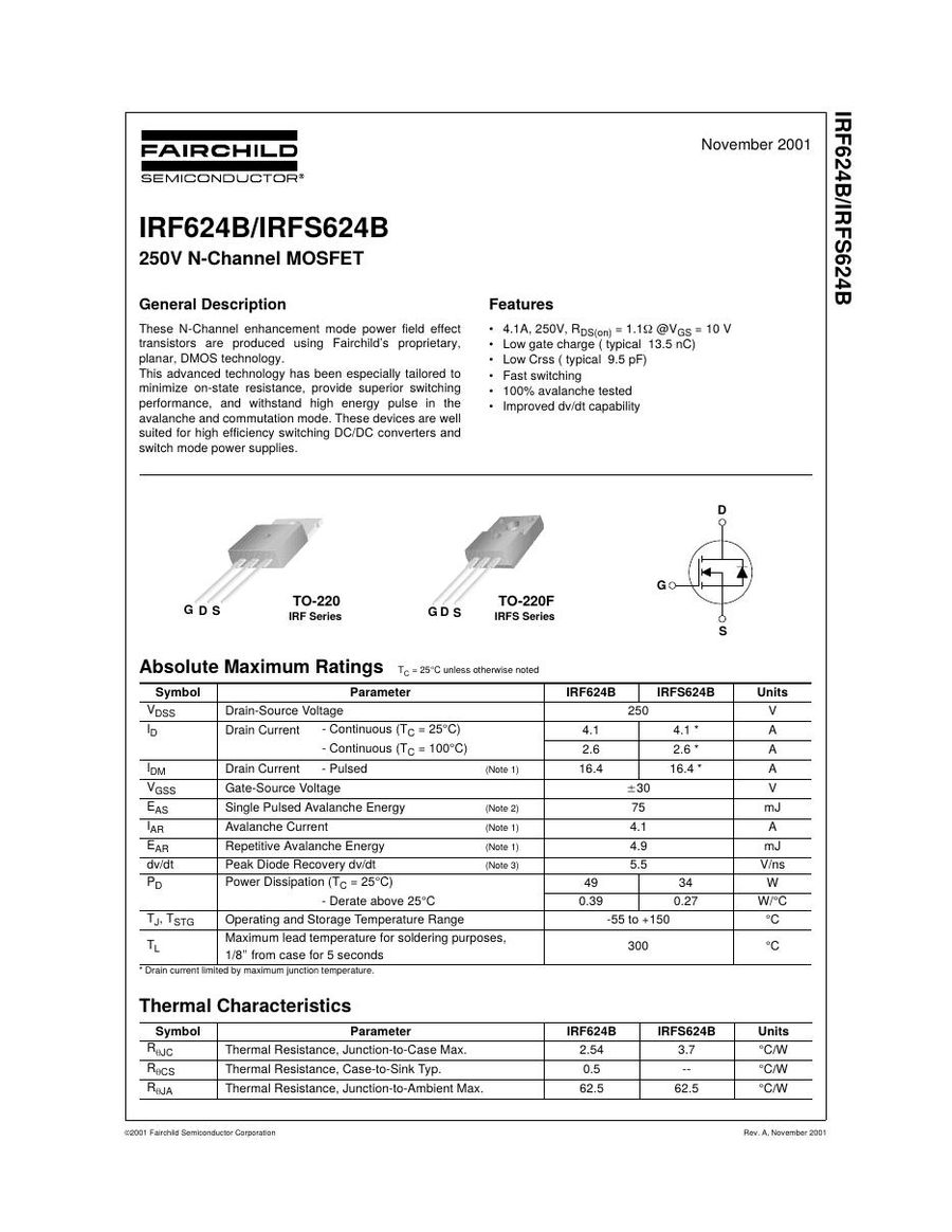 IRF624 International Rectifier MOSFET Modules