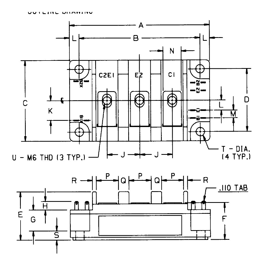 KD424520A41, Powerex, Power Transistor Module