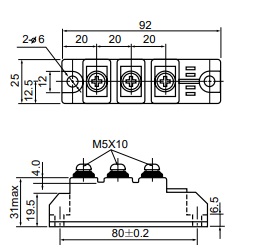KD90F120 Darlington Independent Power Module from Powerex