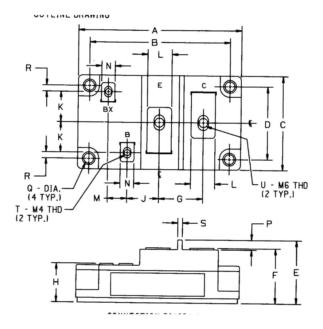 KS621230A7 Single darlington Power Transistor Module from Powerex
