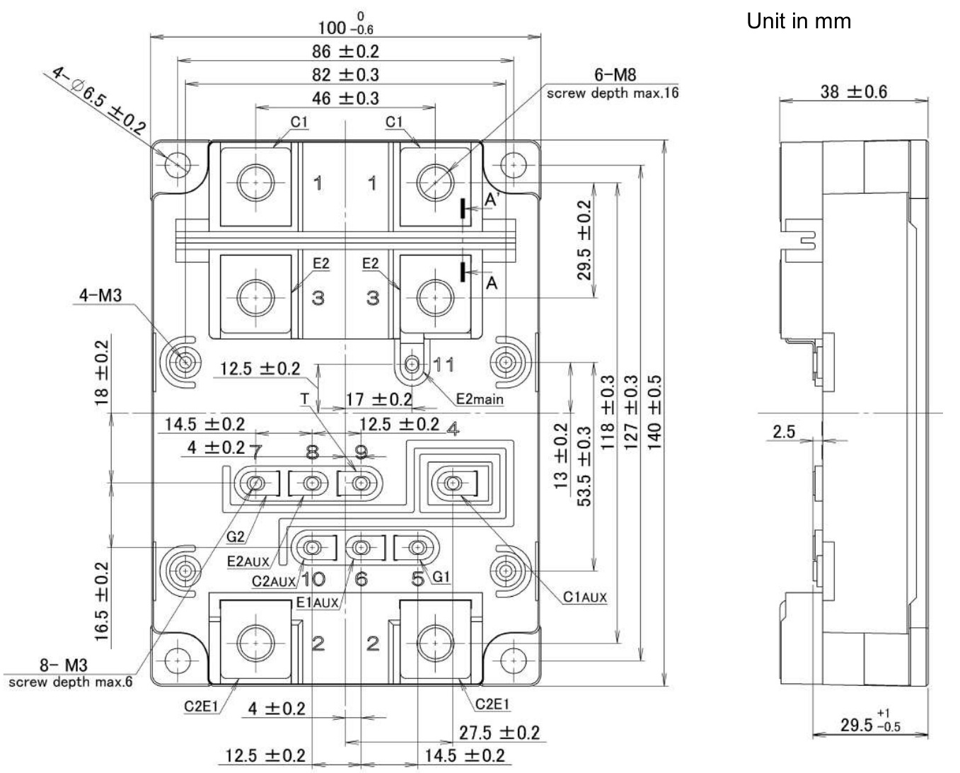 MBM450FS33F Hitachi IGBT Module