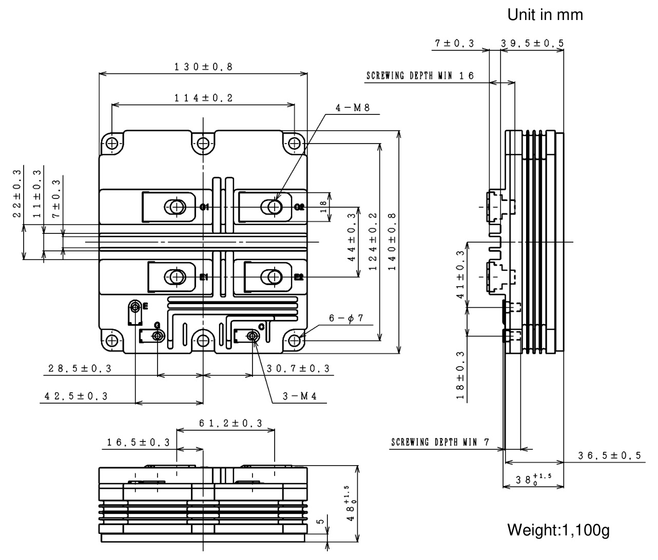 MBN1000FH45F-H Hitachi IGBT Module