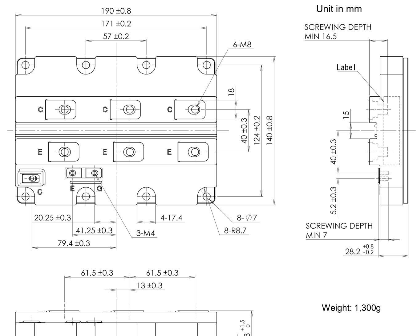 MBN1800F33F Hitachi IGBT Module
