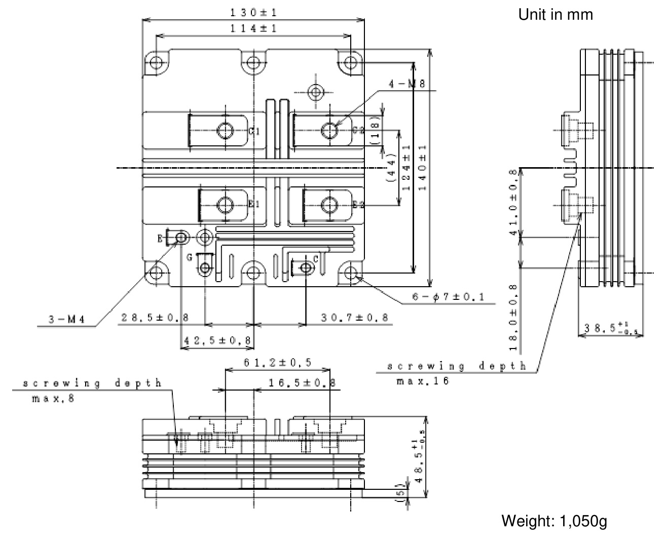 MBN500H65E2 Hitachi IGBT Module
