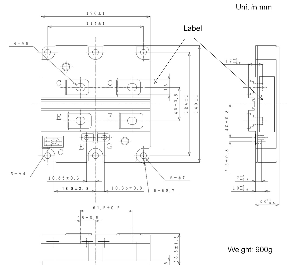 MBN800E33E Hitachi IGBT Module
