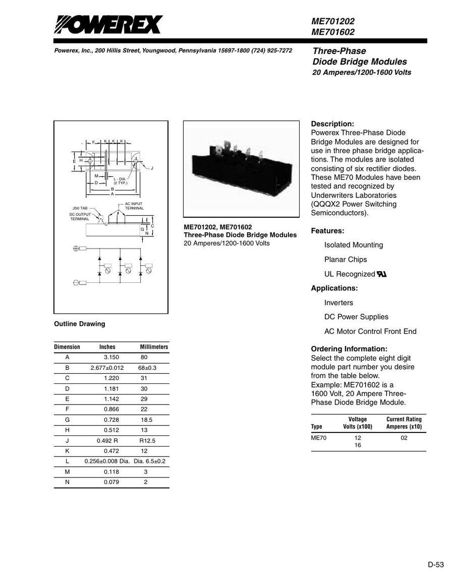 ME701202, Toshiba, Power Module
