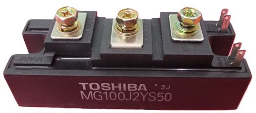 MG100J2YS50, TOSHIBA, GTR Module Silicon N Channel IGBT