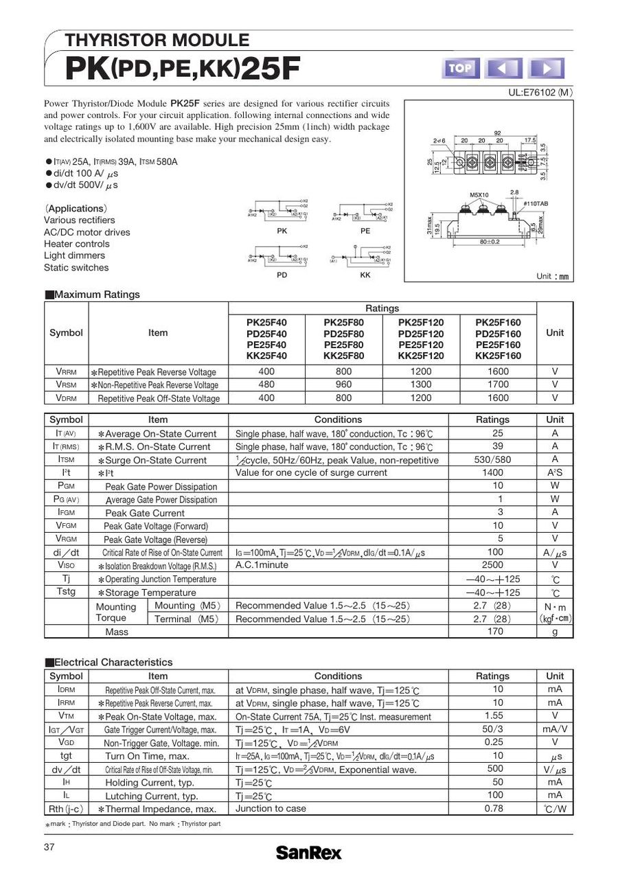 PD25F120 Hitachi IGBT Modules