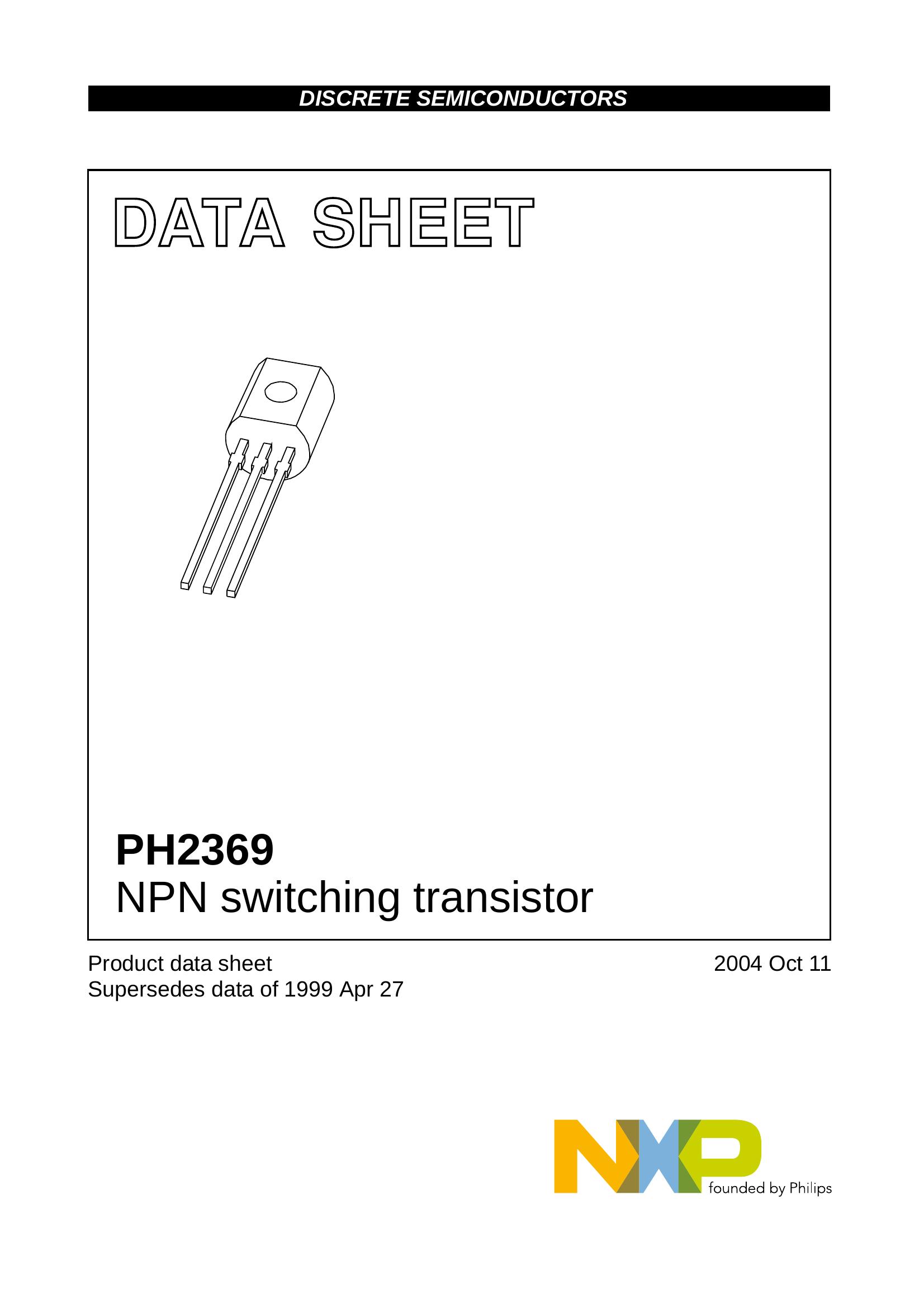 PH2369 NIEC Power Transistor Module