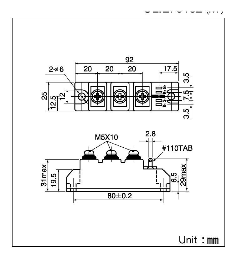 PK40F-80, Sanrex, Sanrex Power Transistor ModuleTransistor Module