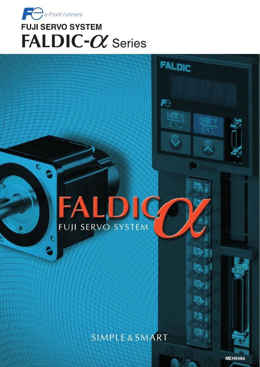RYS101S3-VVS-ZA2, Fuji, FALDIC-α Series Servo Amplifier