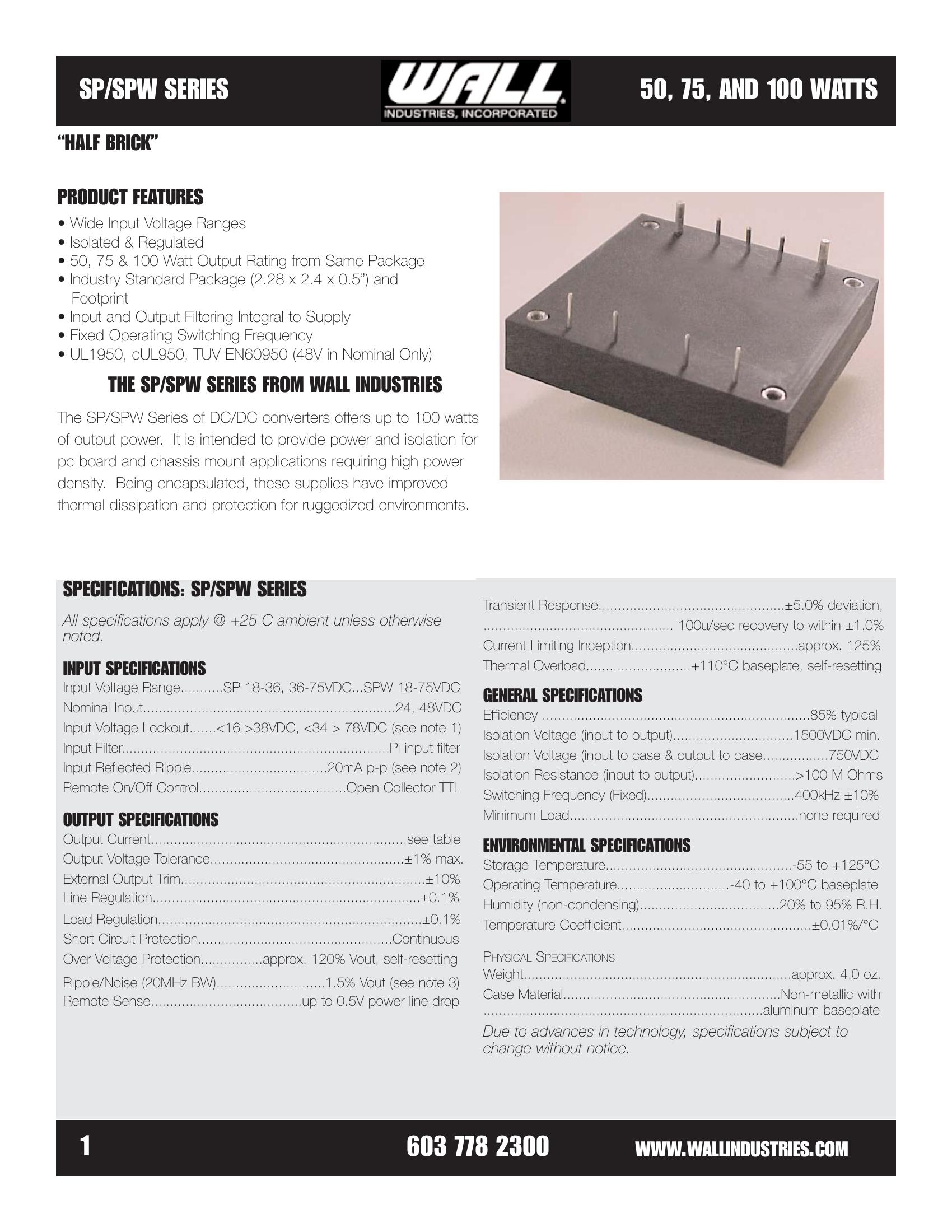 SP24S12-100 TDK-Lambda Power Supplies & DC-DC Converters