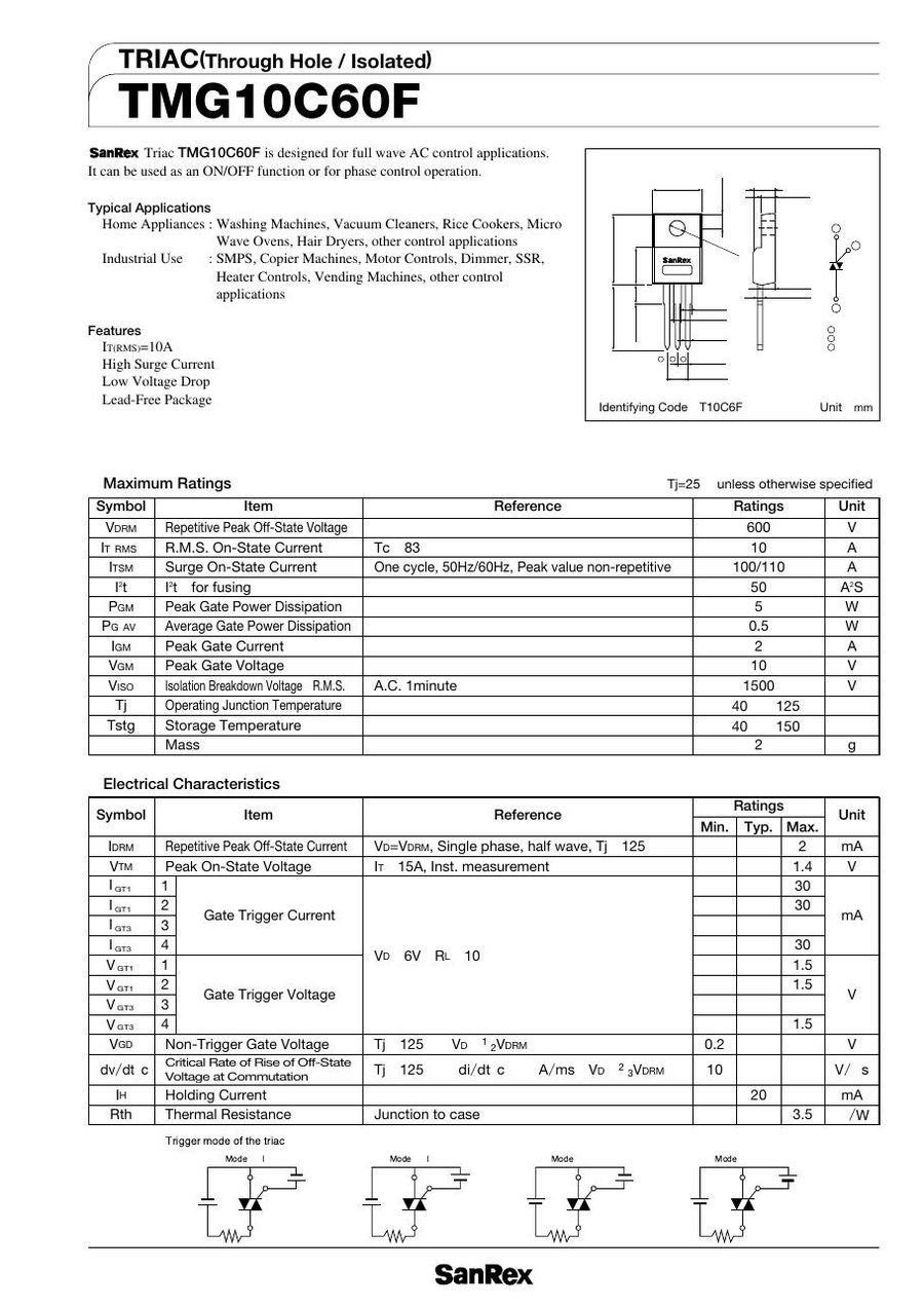TMG12C60F Mitsubishi Power Transistor Module