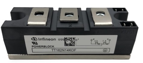 TT162N12KOF, INFINEON, Phase Control Thyristor Module