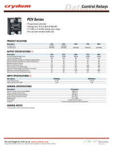 10PCV2425 Crydom