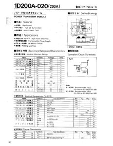 1D200A-020 Fuji Electric