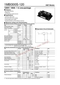 1MBI300S-120B Fuji Electric
