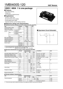 1MBI400S-120 Fuji Electric