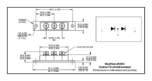 203DMQ100 International Rectifier Bridge Rectifiers