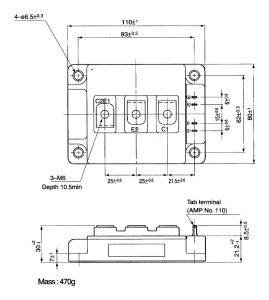 2MBI-300P-140 Fuji Electric