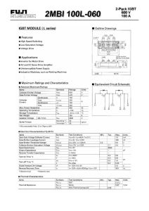 2MBI100L-060 Fuji Electric