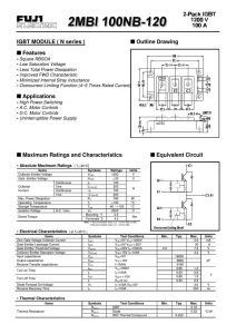 2MBI100NB-060 Fuji Electric