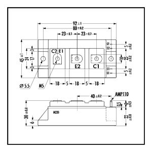 2MBI100PC-140 Fuji Electric