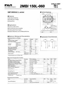 2MBI150L-060 Fuji Electric