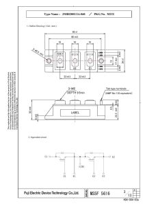 2MBI200U2A-060 Fuji Electric