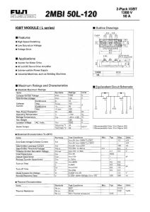2MBI50L-120 Fuji Electric
