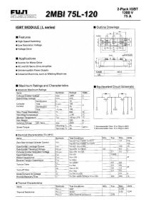 2MBI75L-120 Fuji Electric