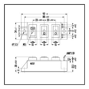 2MBI75P-140 Fuji Electric