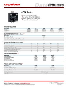 5LPCV2440 Crydom
