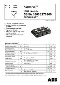 5SNA1800E170100 ABB