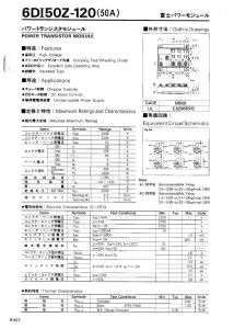 6DI50Z-120 Fuji Electric