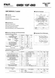 6MBI10F-060 Fuji Electric