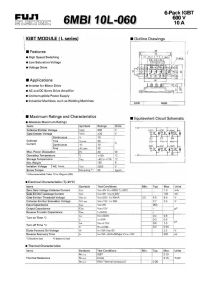 6MBI10L-060 Fuji Electric