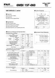 6MBI15F-060 Fuji Electric