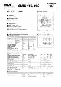6MBI15L-060 Fuji Electric