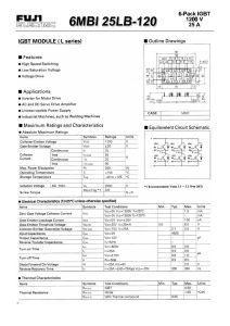6MBI25LB-120 Fuji Electric
