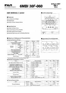 6MBI30F-060 Fuji Electric