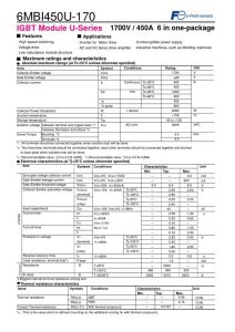 6MBI450U-170-01 Fuji Electric