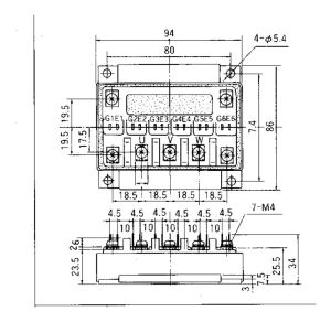 6MBI50F-060 Fuji Electric
