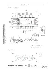 6MBI75U2A-060 Fuji Electric
